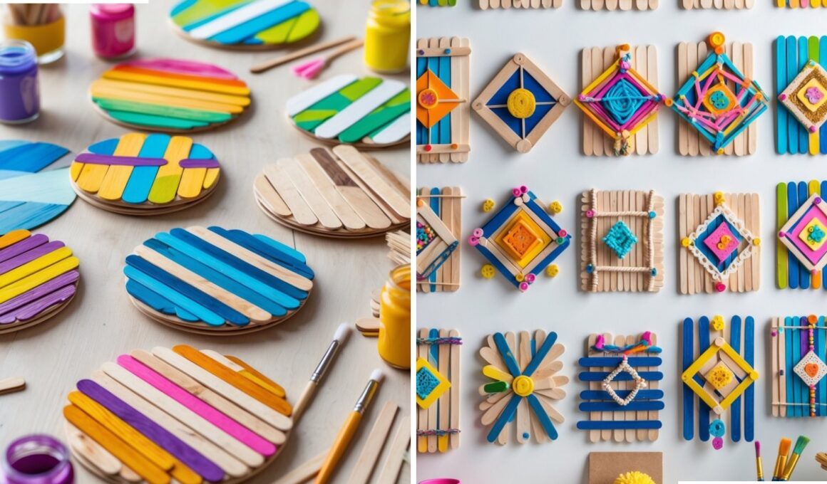 Craft Ideas with Popsicle Sticks