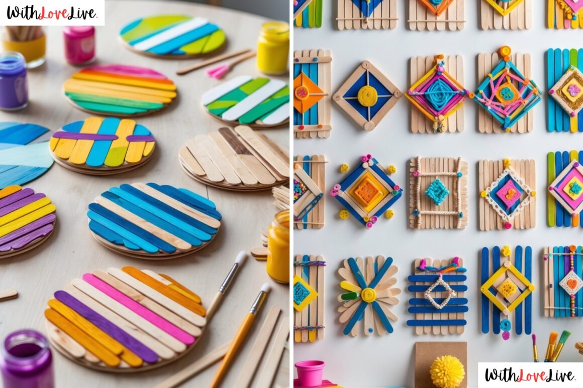 Craft Ideas with Popsicle Sticks