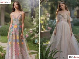 Cute Fairy Garden Wedding Dress Ideas