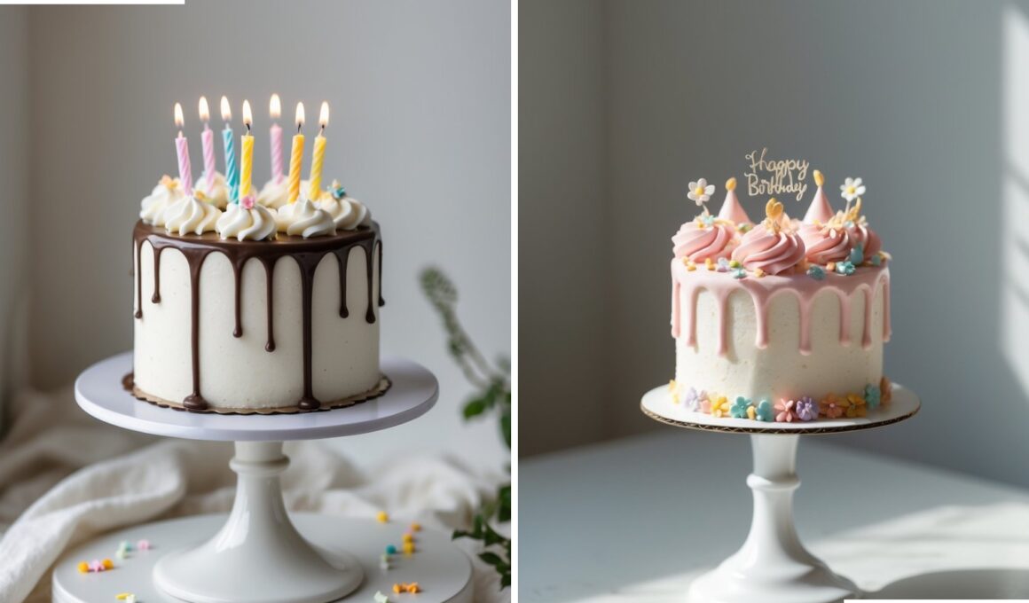 Cute Small Birthday Cake