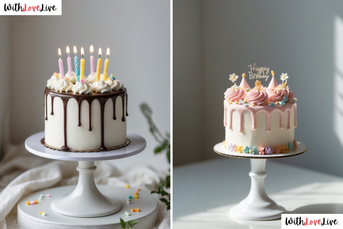 Cute Small Birthday Cake