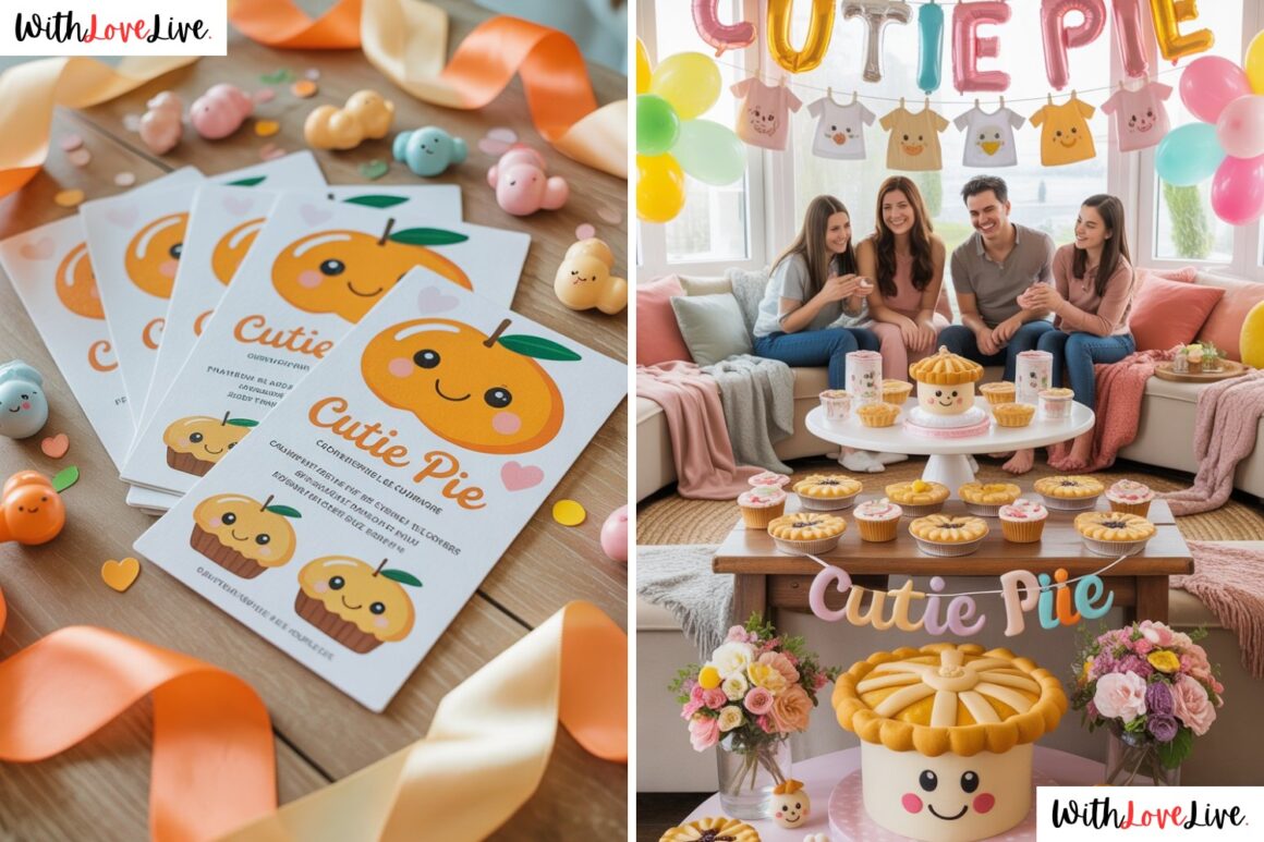 Cutie Pie Themed Baby Shower