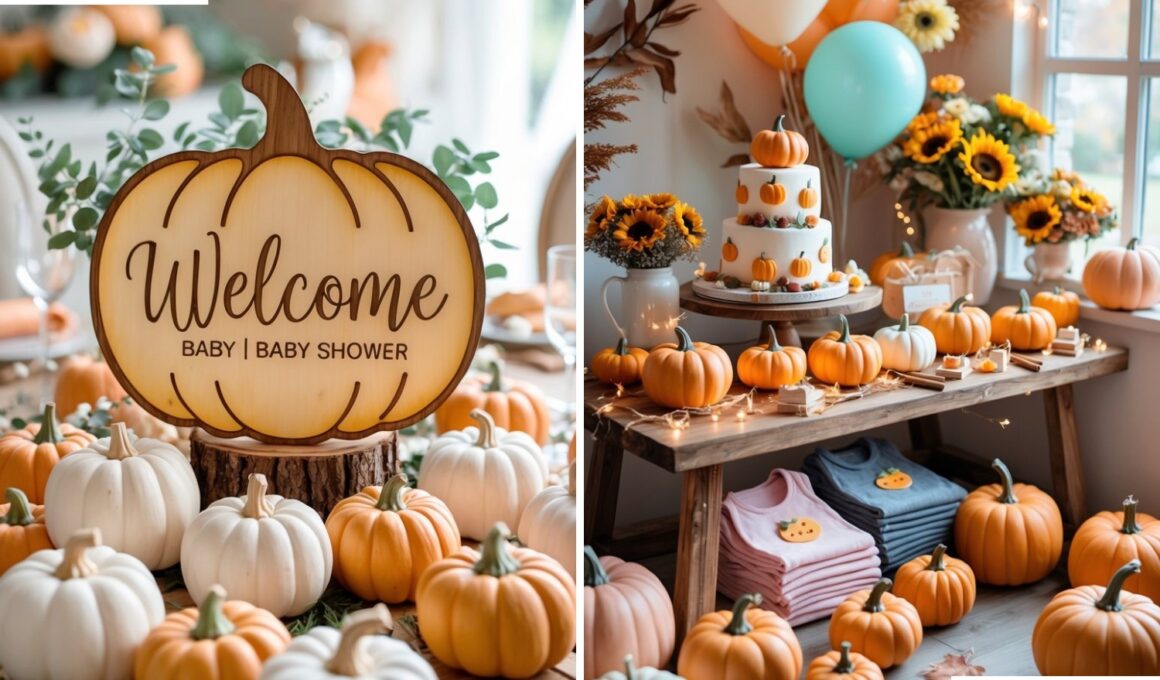 Little Pumpkin Baby Shower Ideas