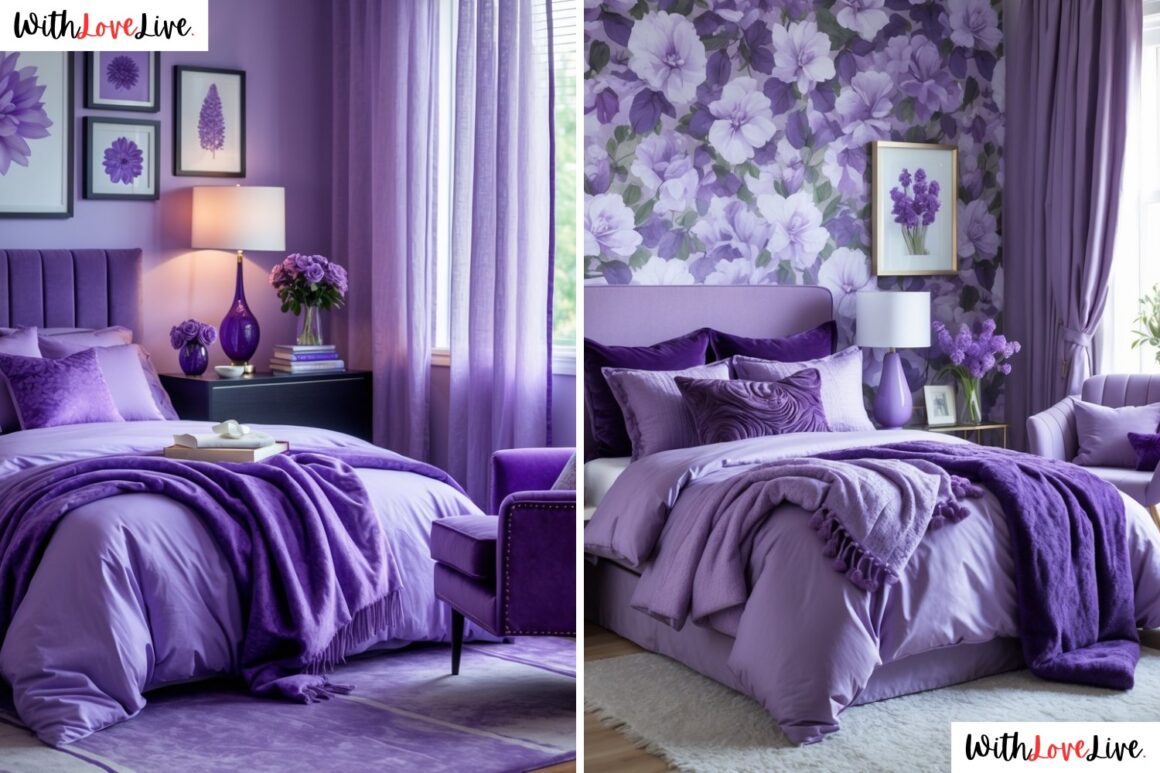 Purple Bedroom Decor