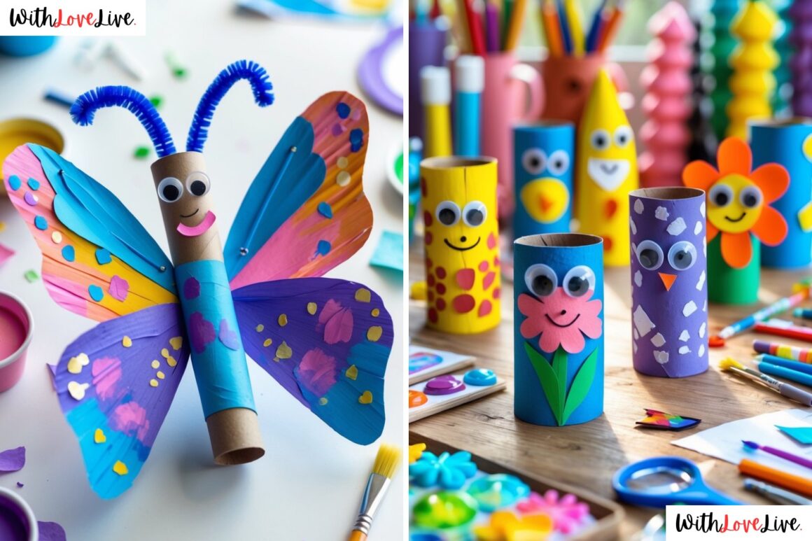 Toilet Paper Roll Art Ideas