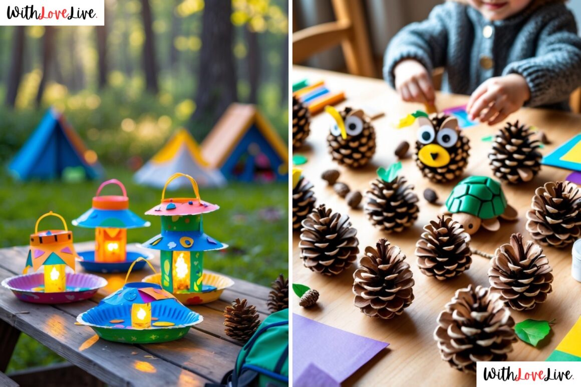 kids camping crafts