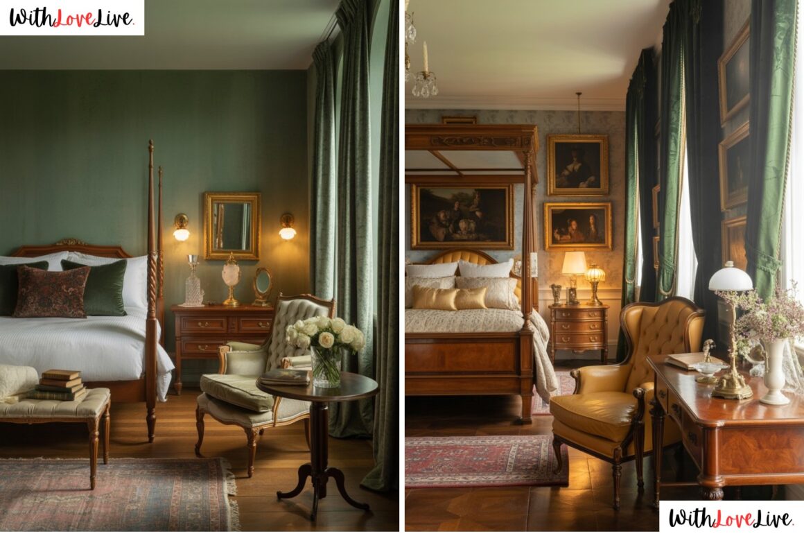 old money bedroom