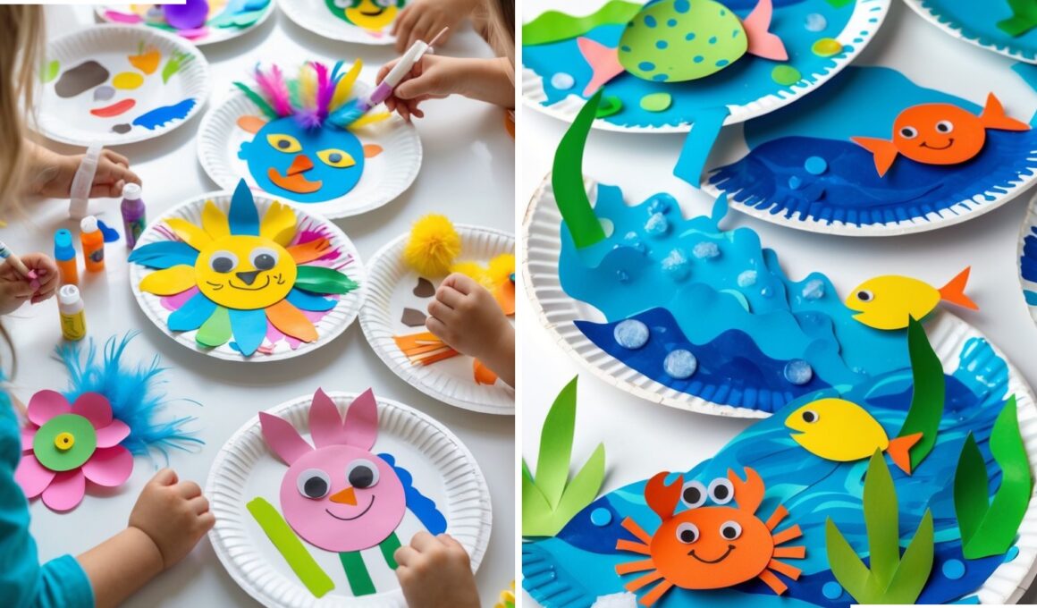 paper plate crafts