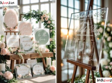Best Acrylic Wedding Sign Ideas for a Stylish Celebration