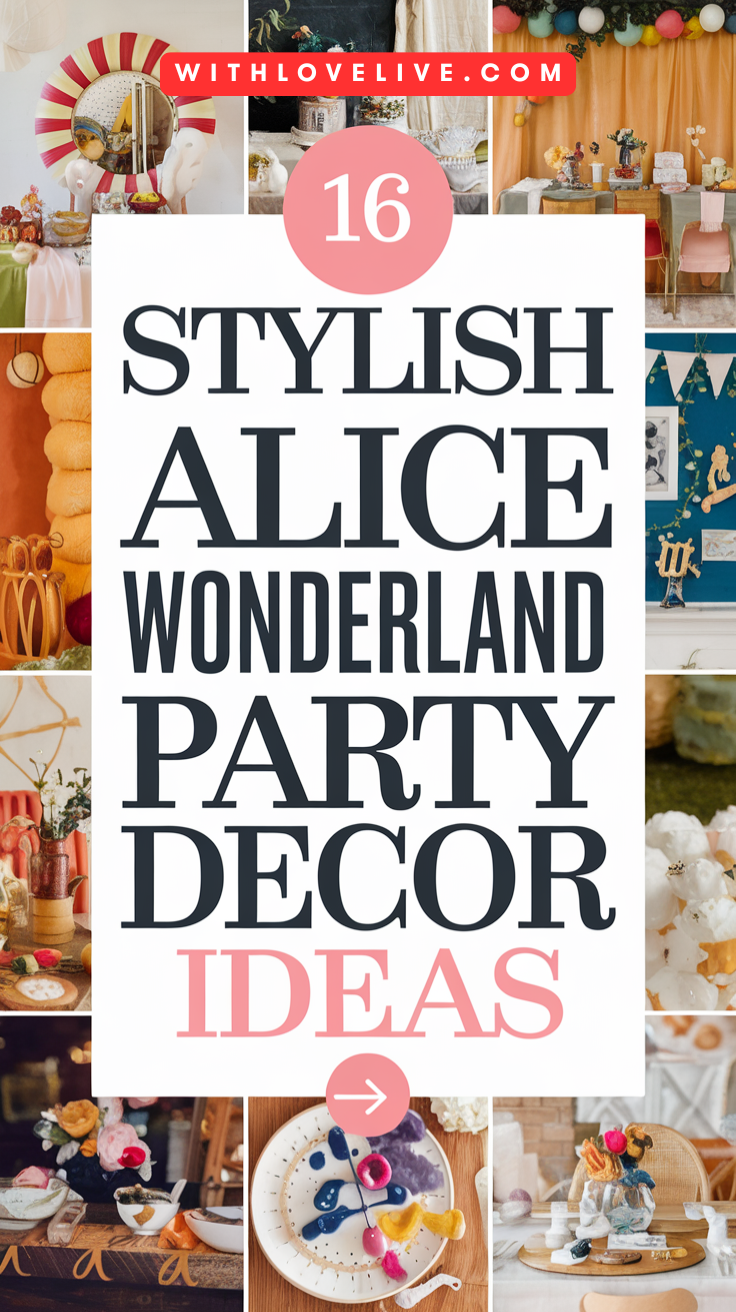 Alice in Wonderland Party Decor Ideas