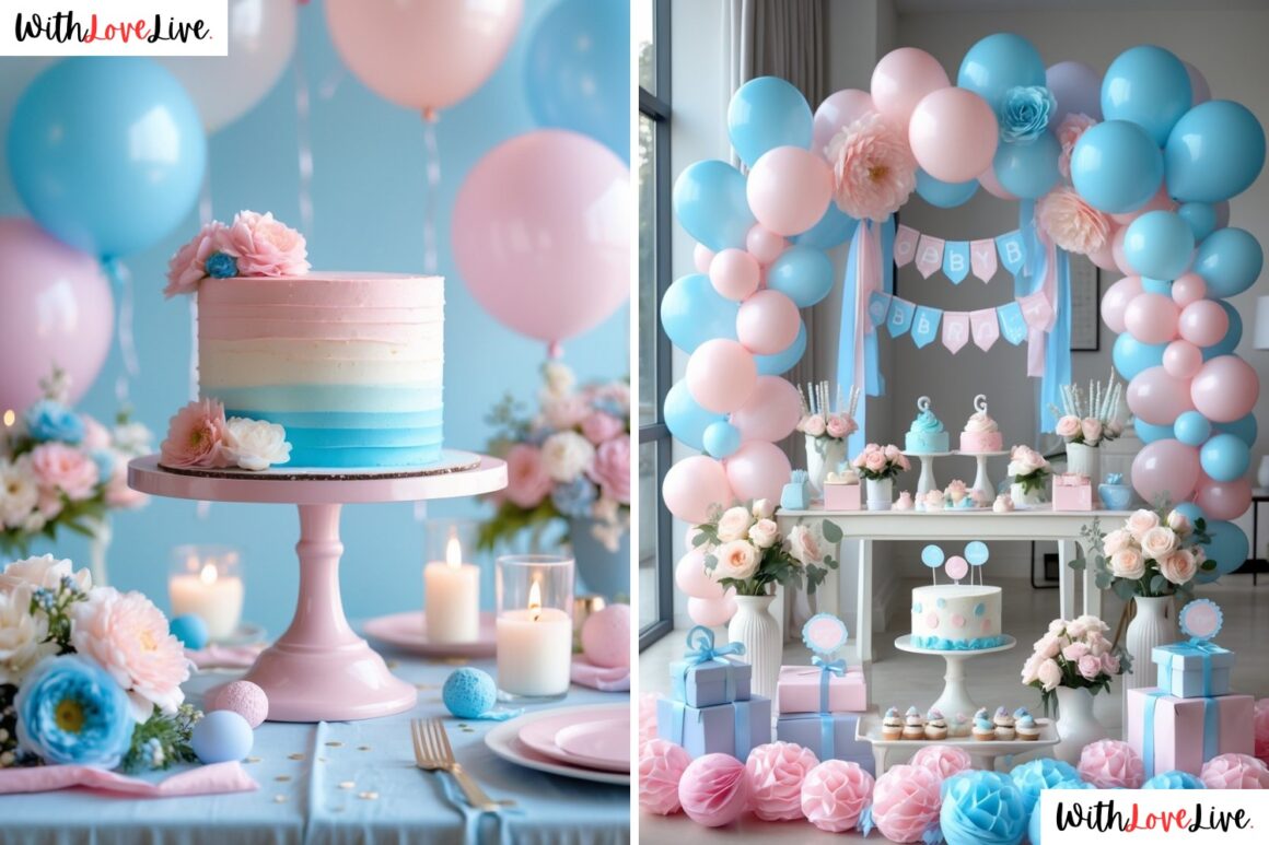 Baby Gender Reveal Party Decor