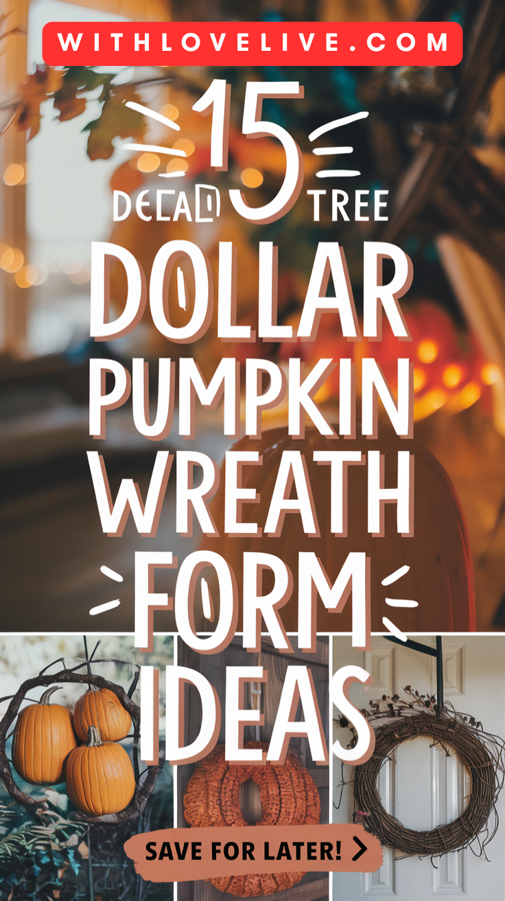 Best Dollar Tree Pumpkin Wreath Form Ideas