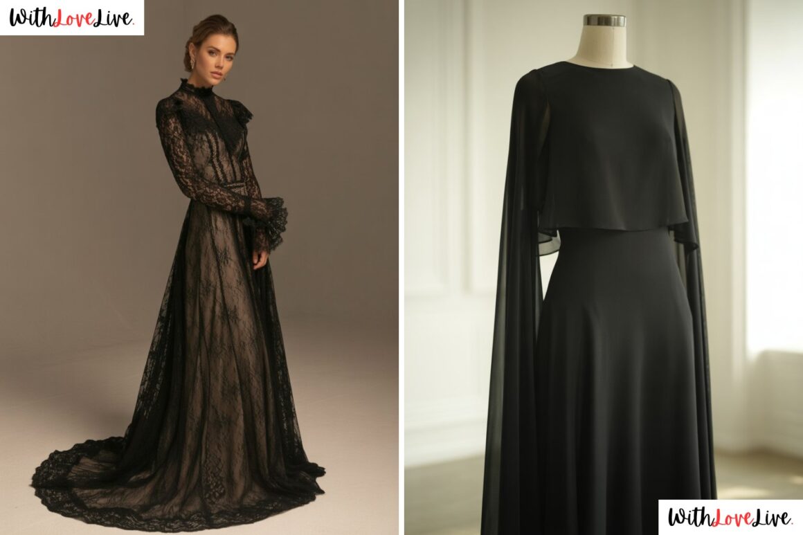 Black Wedding Dress Ideas
