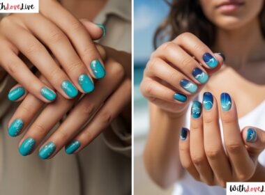 Blue Hawaii Nails Design Ideas