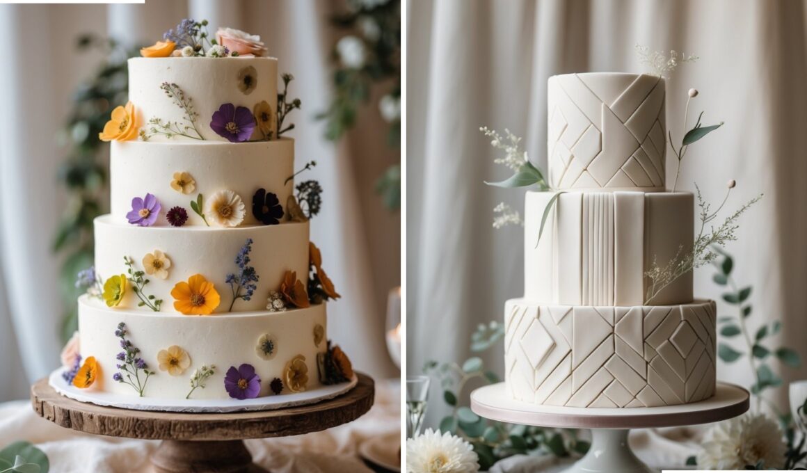 Boho Wedding Cake Ideas
