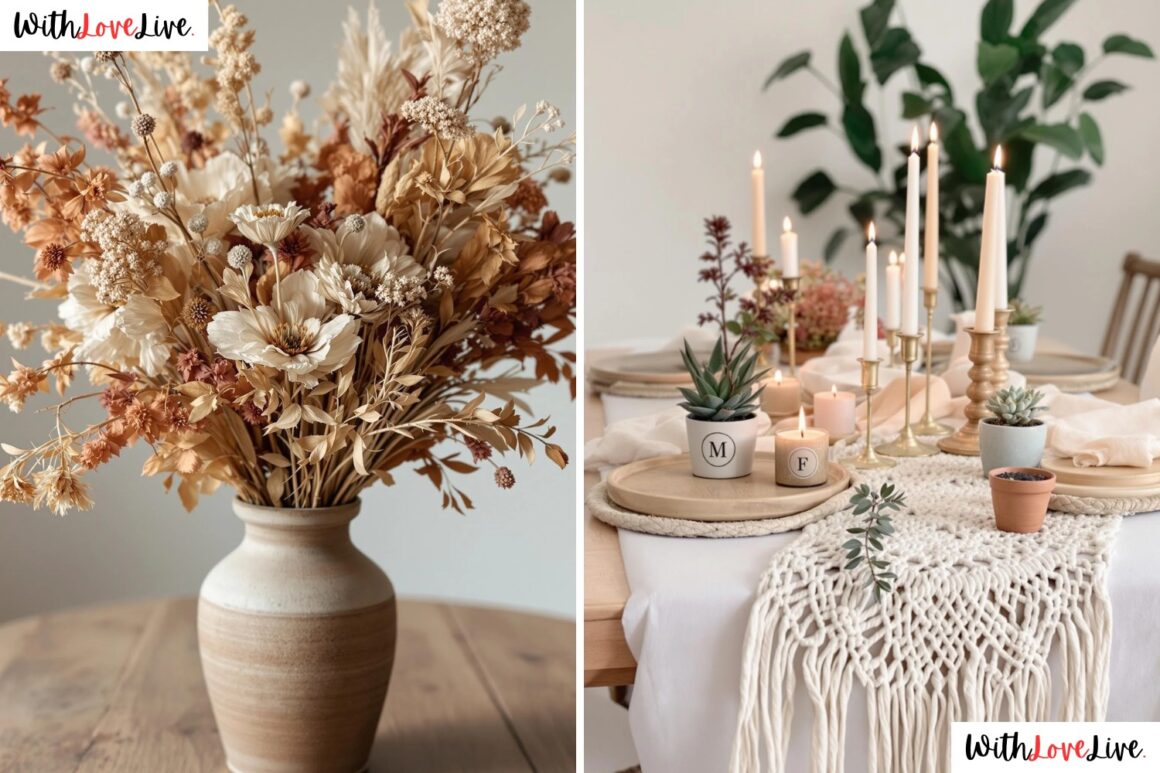 Boho Wedding Centerpiece