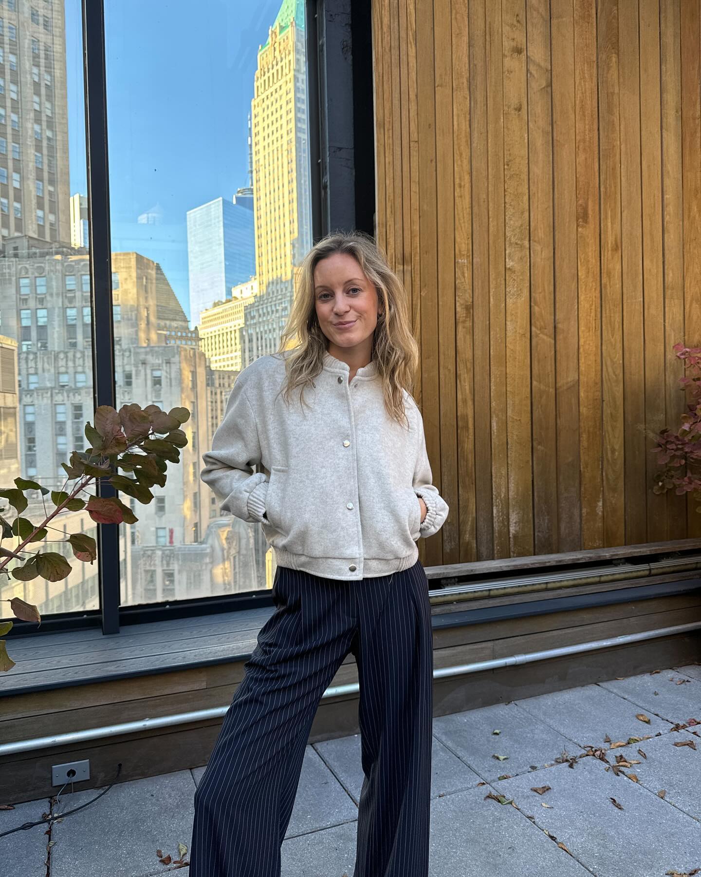 Bomber Jackets Match with Plaid Pant Trouser