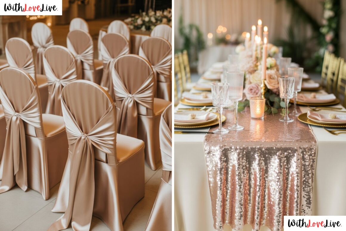 Champagne Wedding Decor