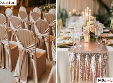 Champagne Wedding Decor