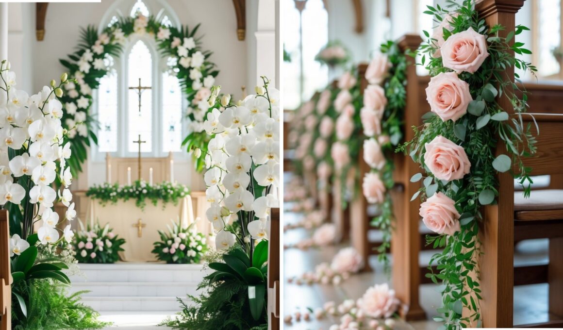 Church Wedding Flowers Ideas