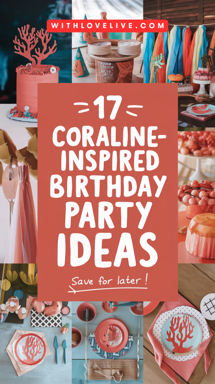 Coraline-Inspired Birthday Party Decor