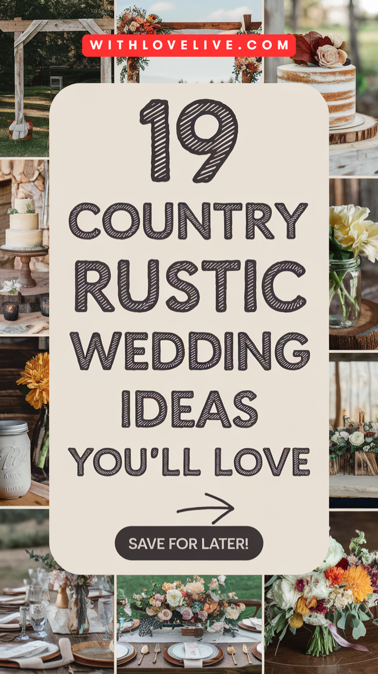 Country Rustic Wedding Ideas