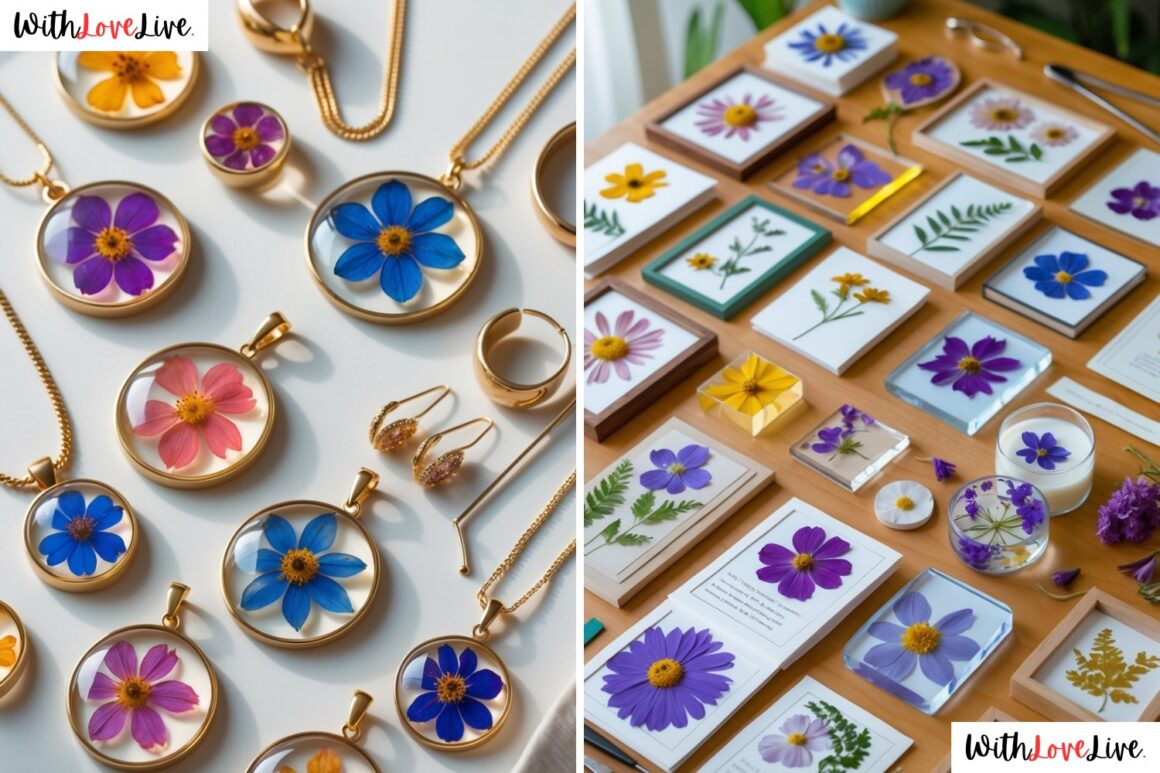 Creative Pressed Flower Craft Ideas