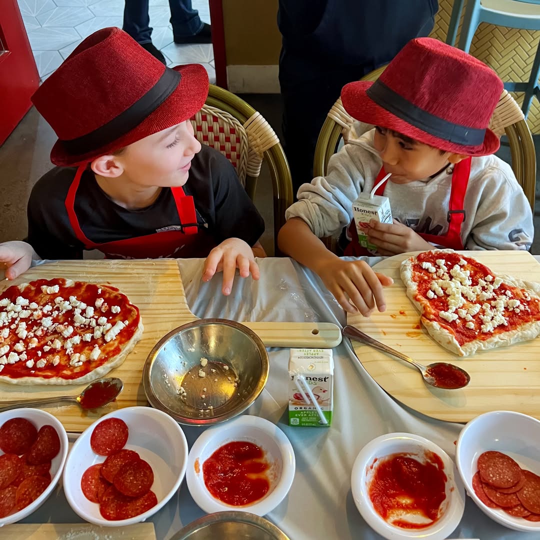 DIY pizza-making party