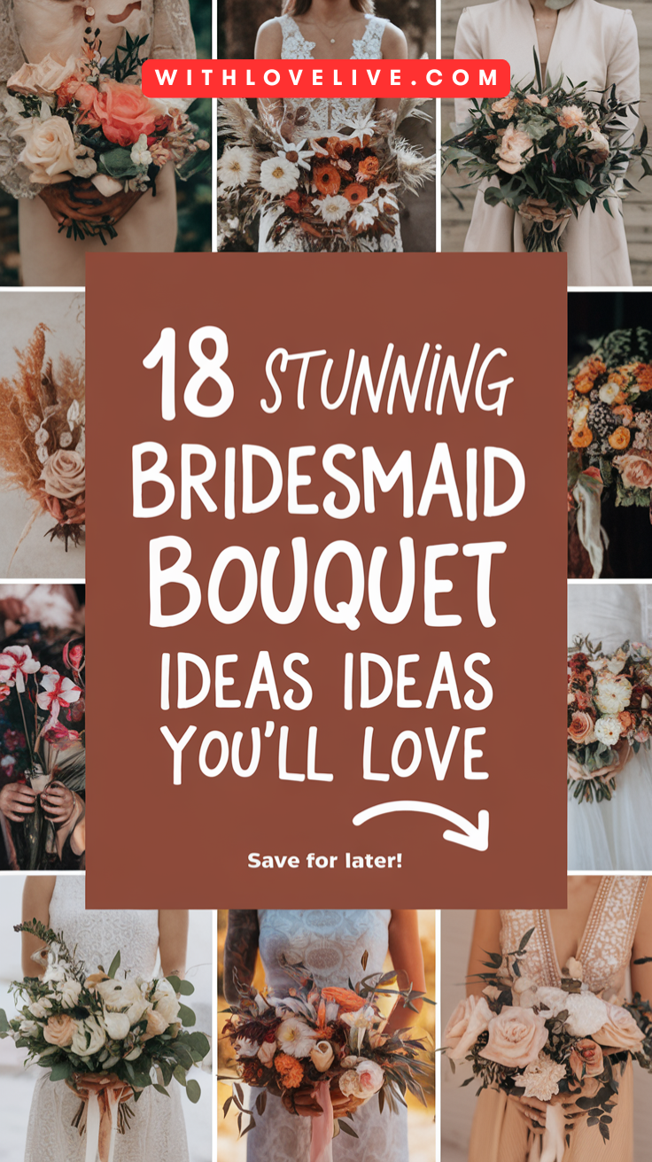 Stunning Bridesmaid Bouquet Ideas