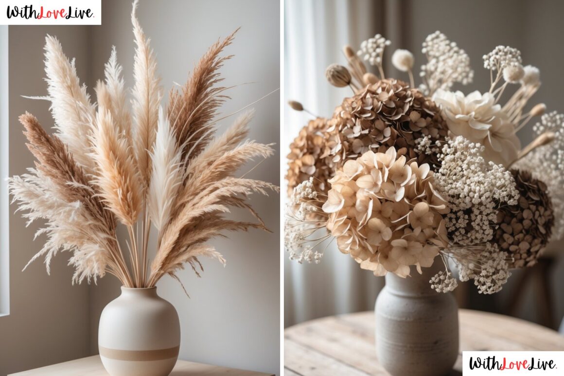 Dried Floral Arrangements Ideas