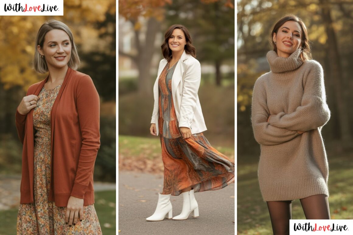Fall Dress Outfit Ideas for Women
