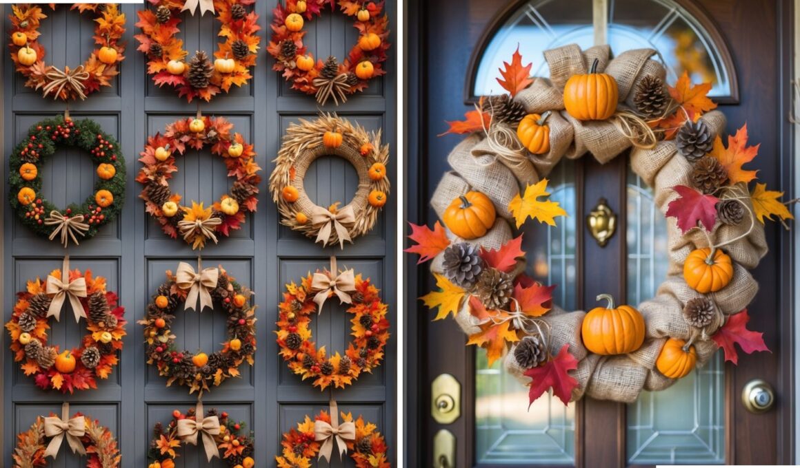 Fall Wreaths For Front Door