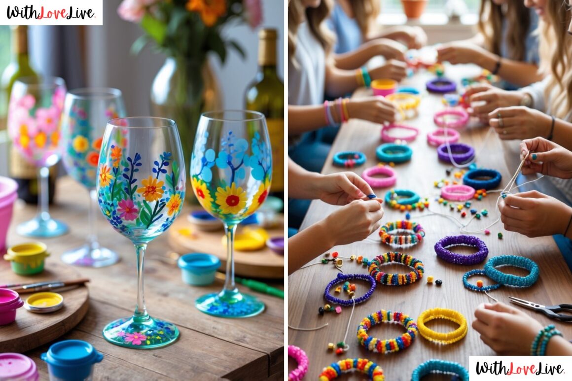 Girls' Night Craft Ideas
