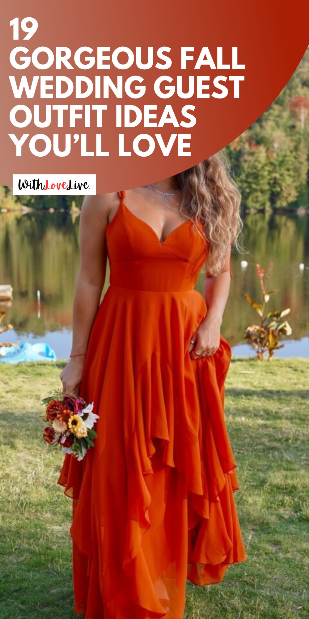Gorgeous Fall Wedding Guest Outfit Ideas-pin