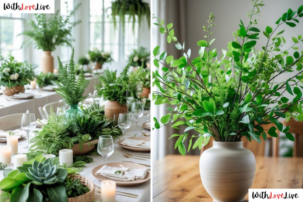 Greenery Centerpiece Ideas