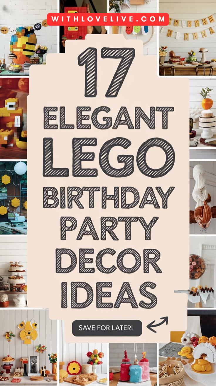 Lego Birthday Party Decor