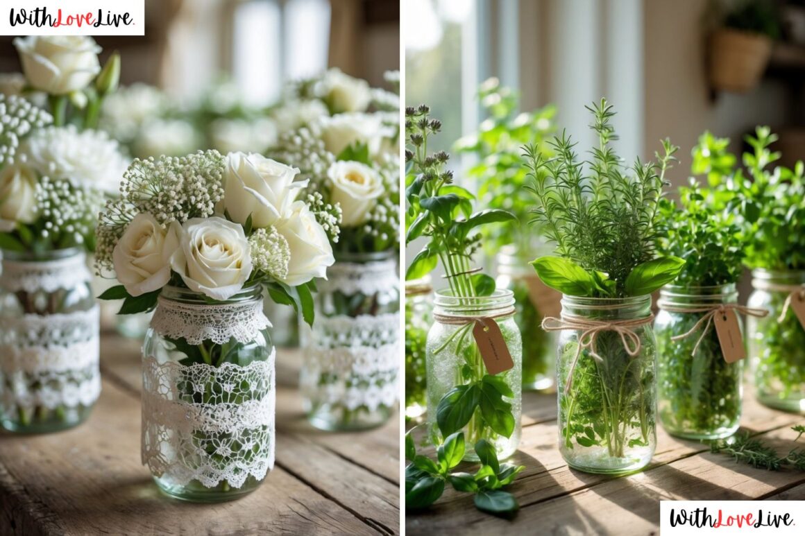 Mason Jar Centerpiece Ideas