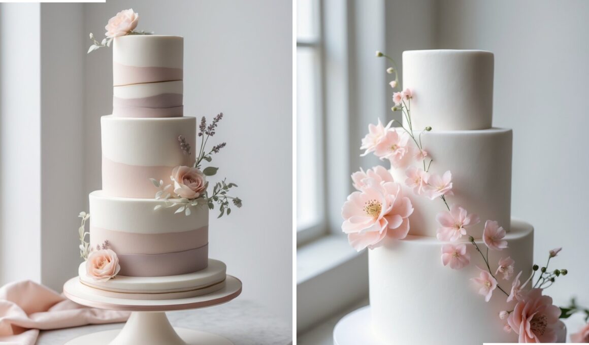 Minimalist Wedding Cake Design Ideas