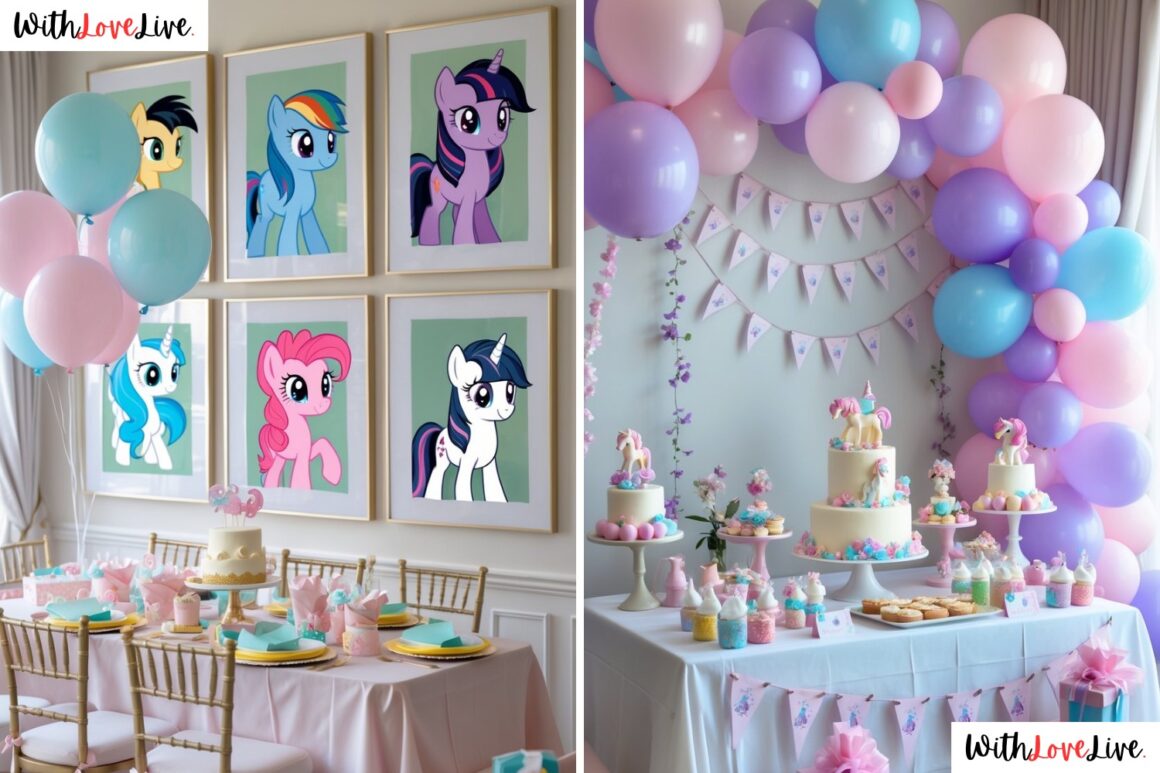 My Little Pony Birthday Party Decor