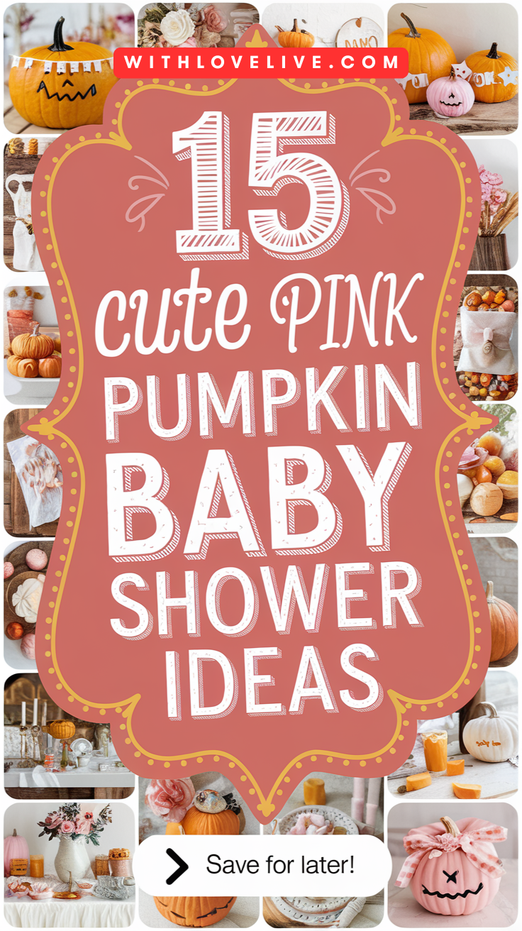 Pumpkin baby shower