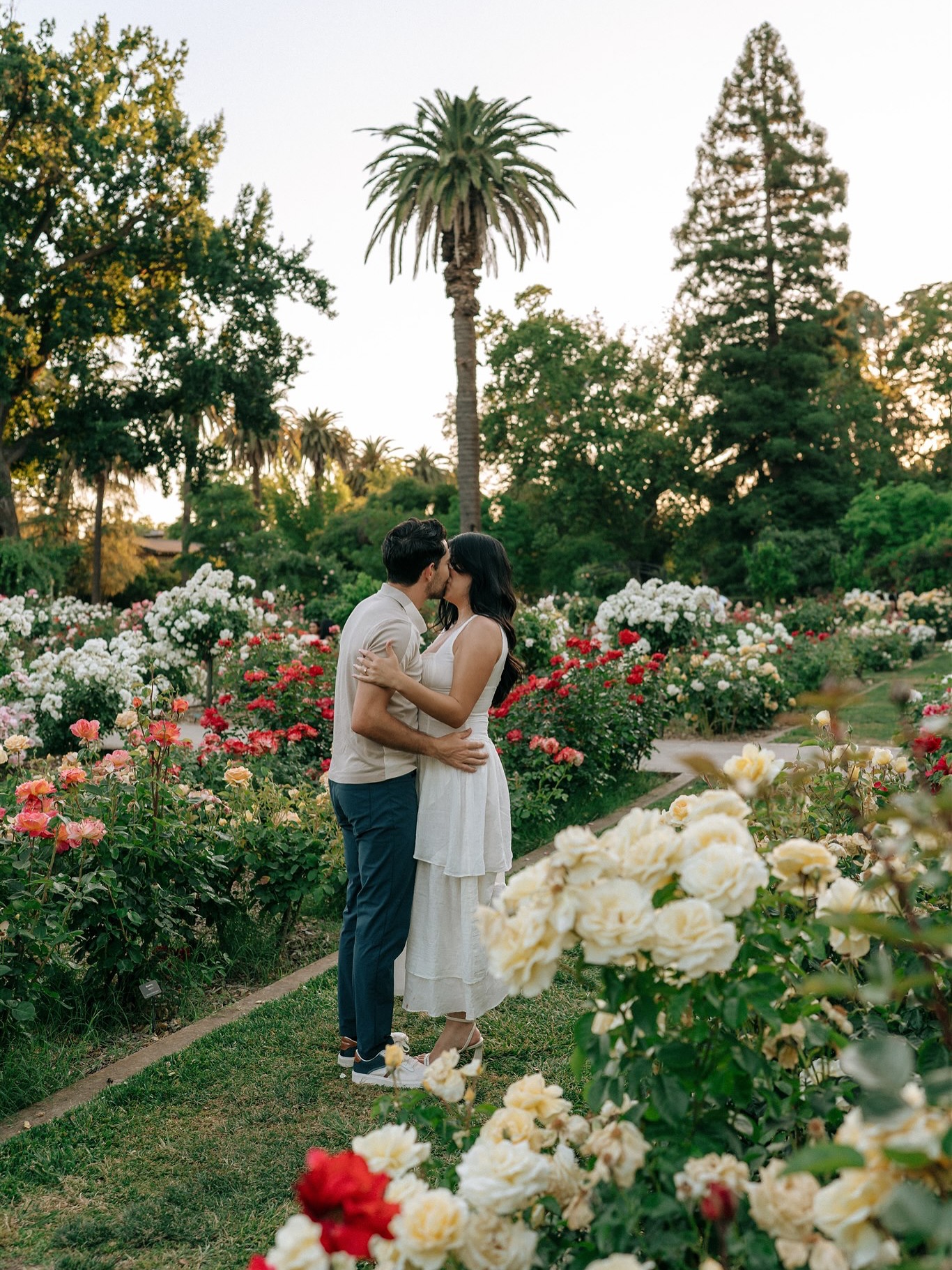 Vibrant Floral Garden Portraits