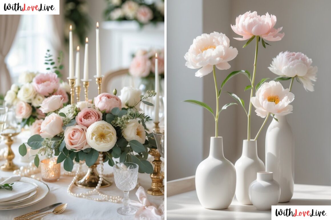 bridal shower centrepiece