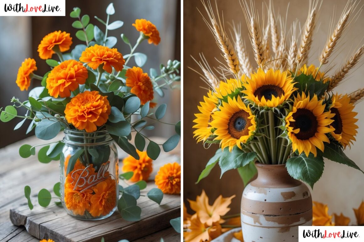 fall flower arrangements