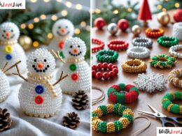 15 Creative and Fun Christmas Beads Craft Ideas