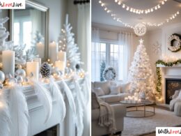 All White Christmas Decor