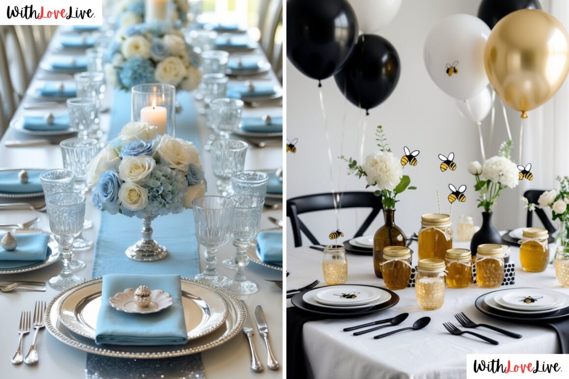 Baby Shower Tablescapes