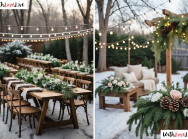 Backyard Winter Wedding Ideas