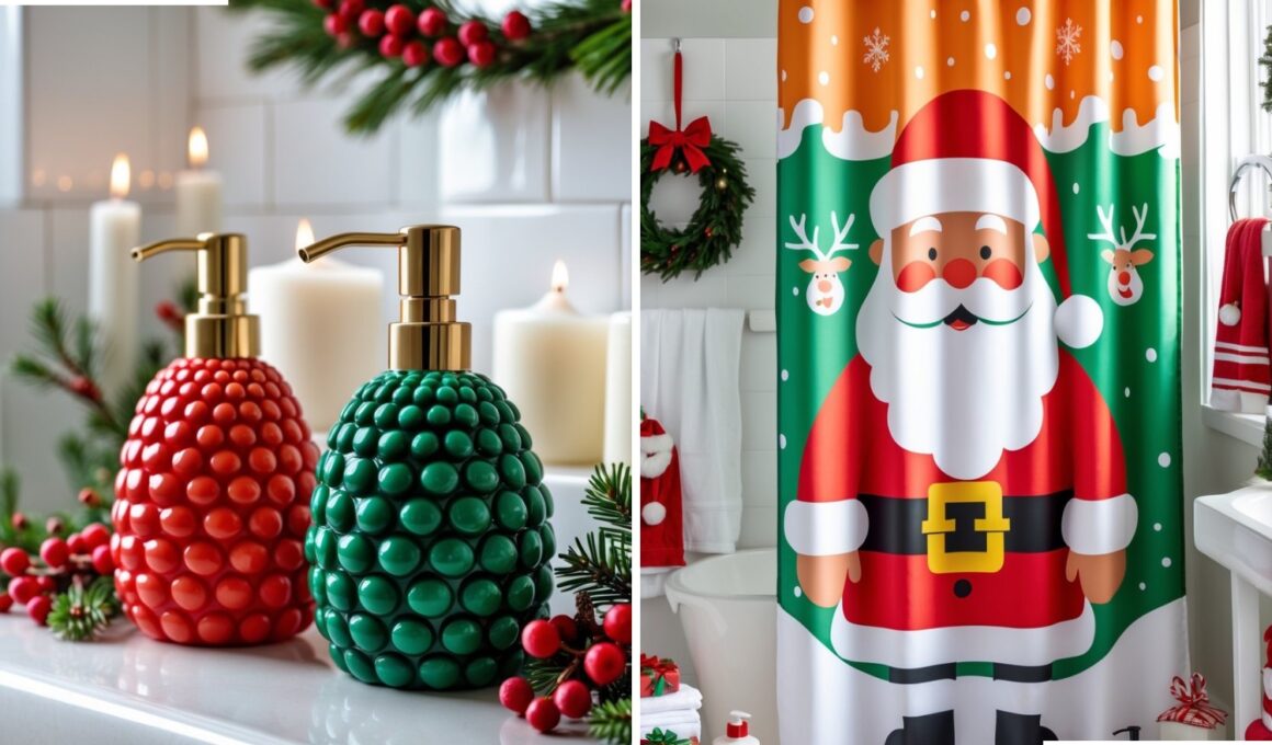 Bathroom Christmas Decor