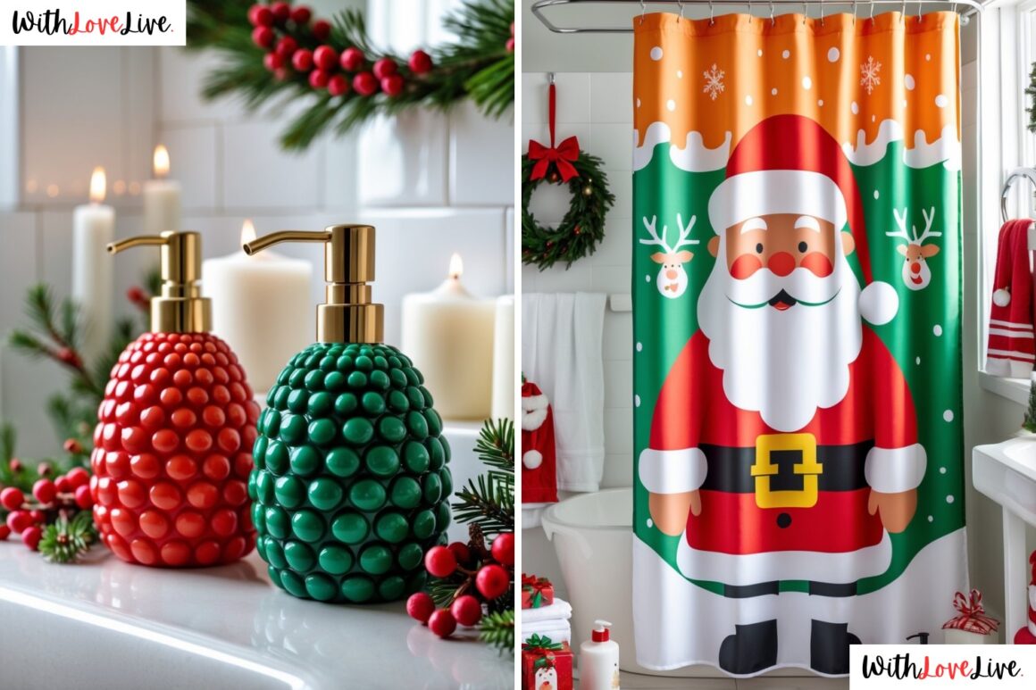 Bathroom Christmas Decor