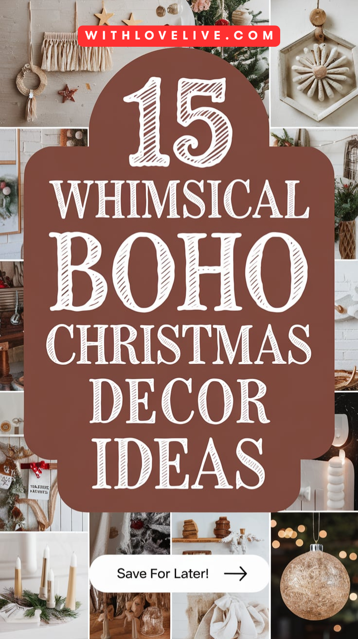 Boho Christmas Decor Ideas